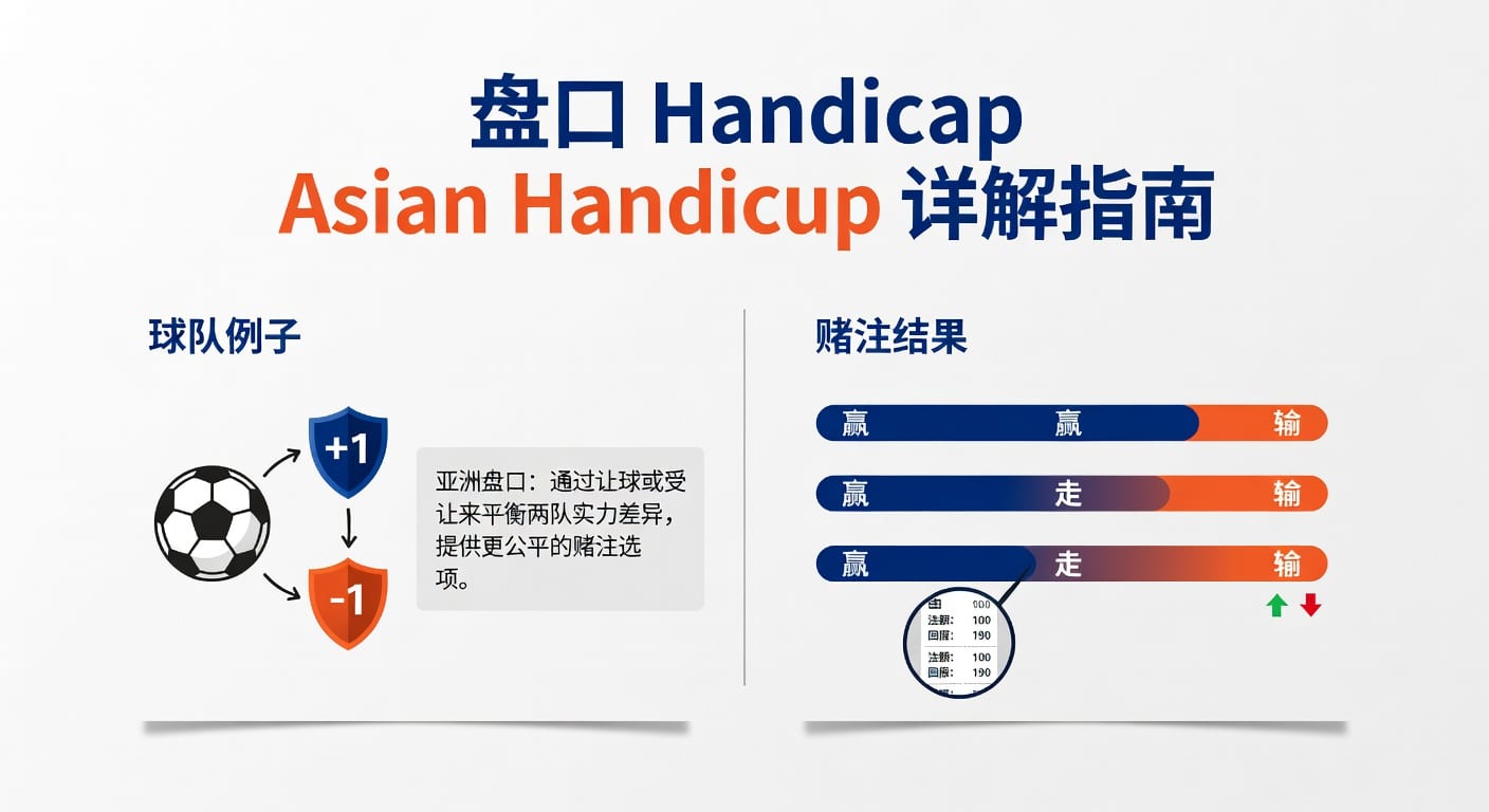 盘口 handicap asian handicap 入门与实战解析