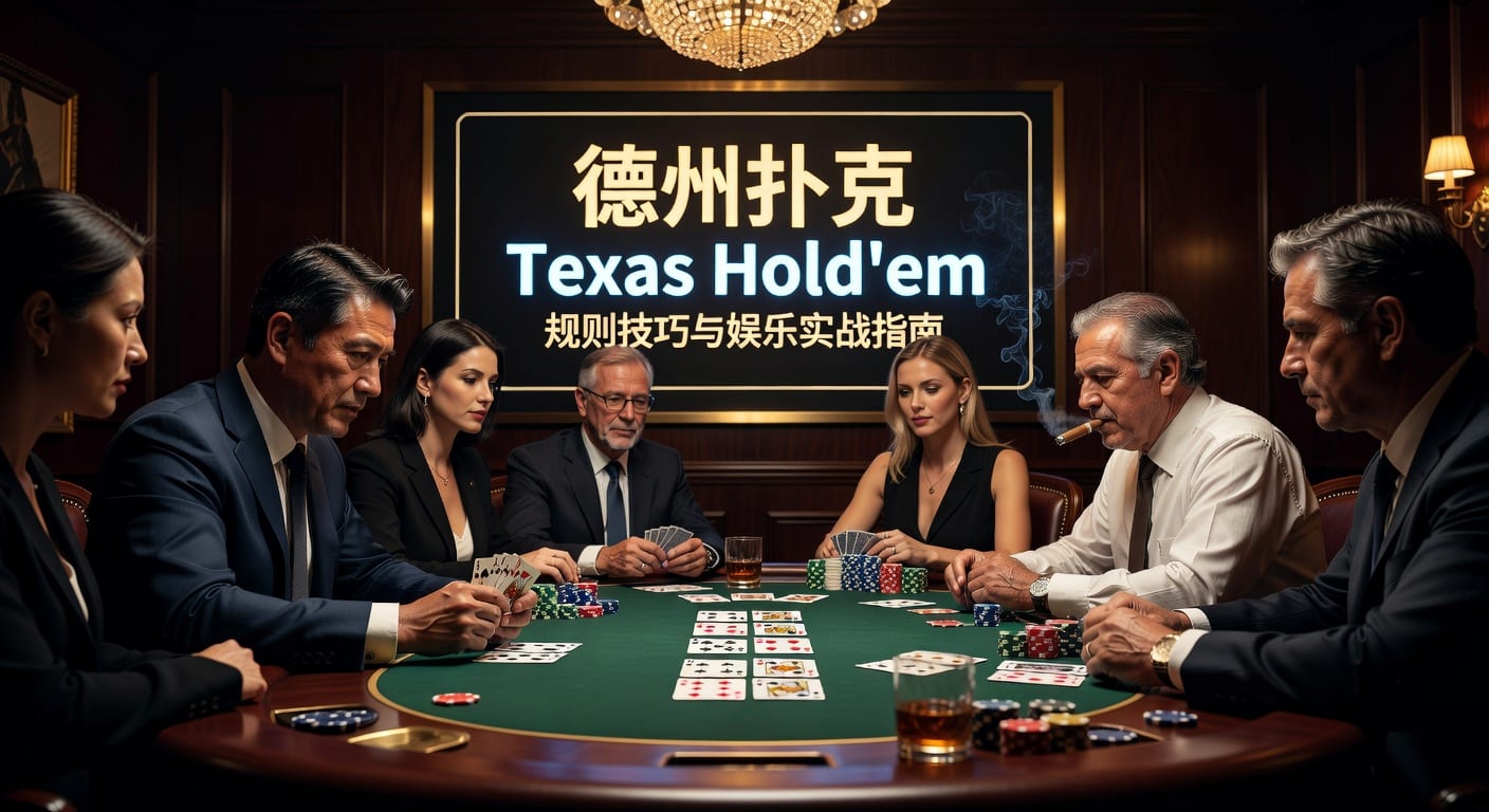 德州扑克 texas hold'em 规则与实战解析 - 江南体育官网
