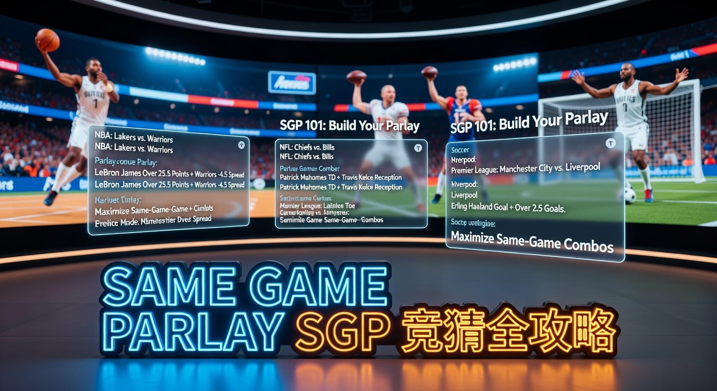 same game parlay SGP 实战解析：组合思路与风险控制