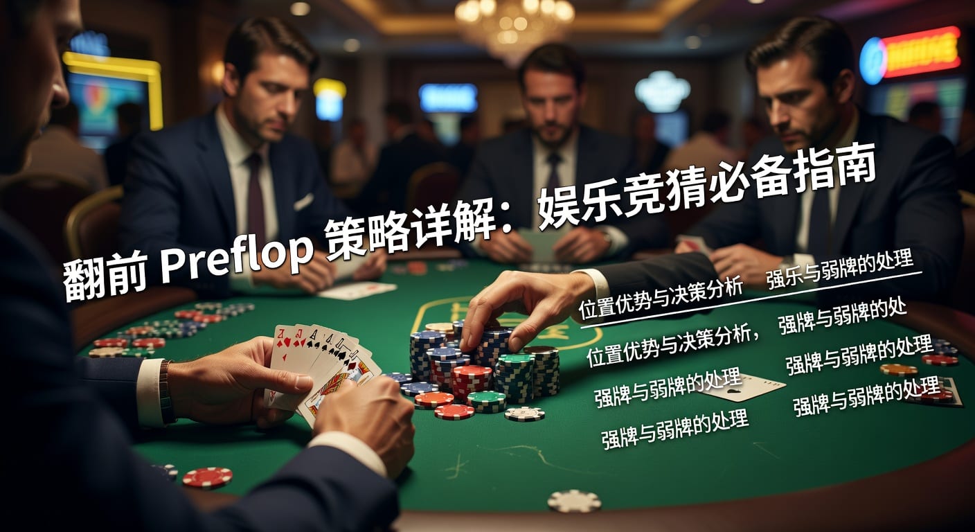 翻前 preflop 决策指南：入门到进阶