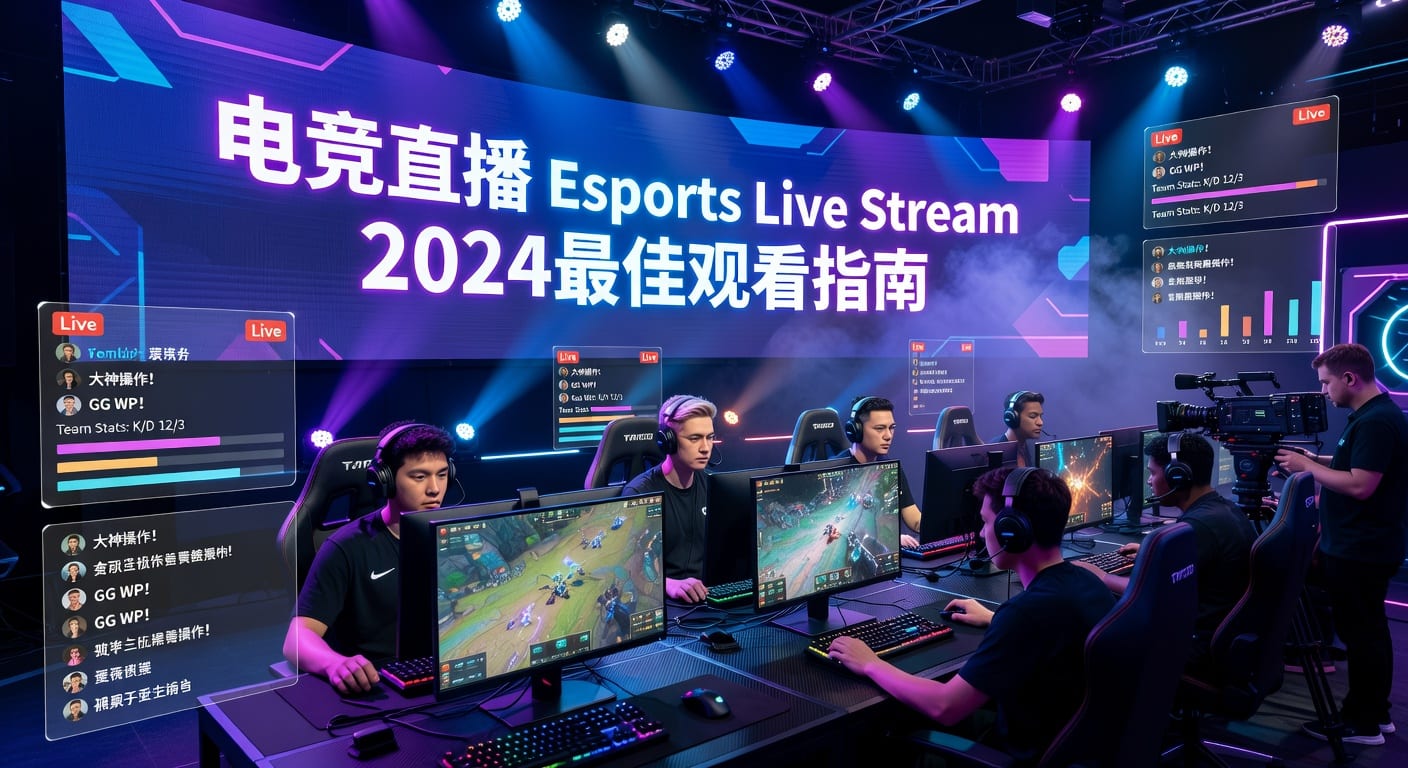 电竞直播 Esports Live Stream：观看与分析指南