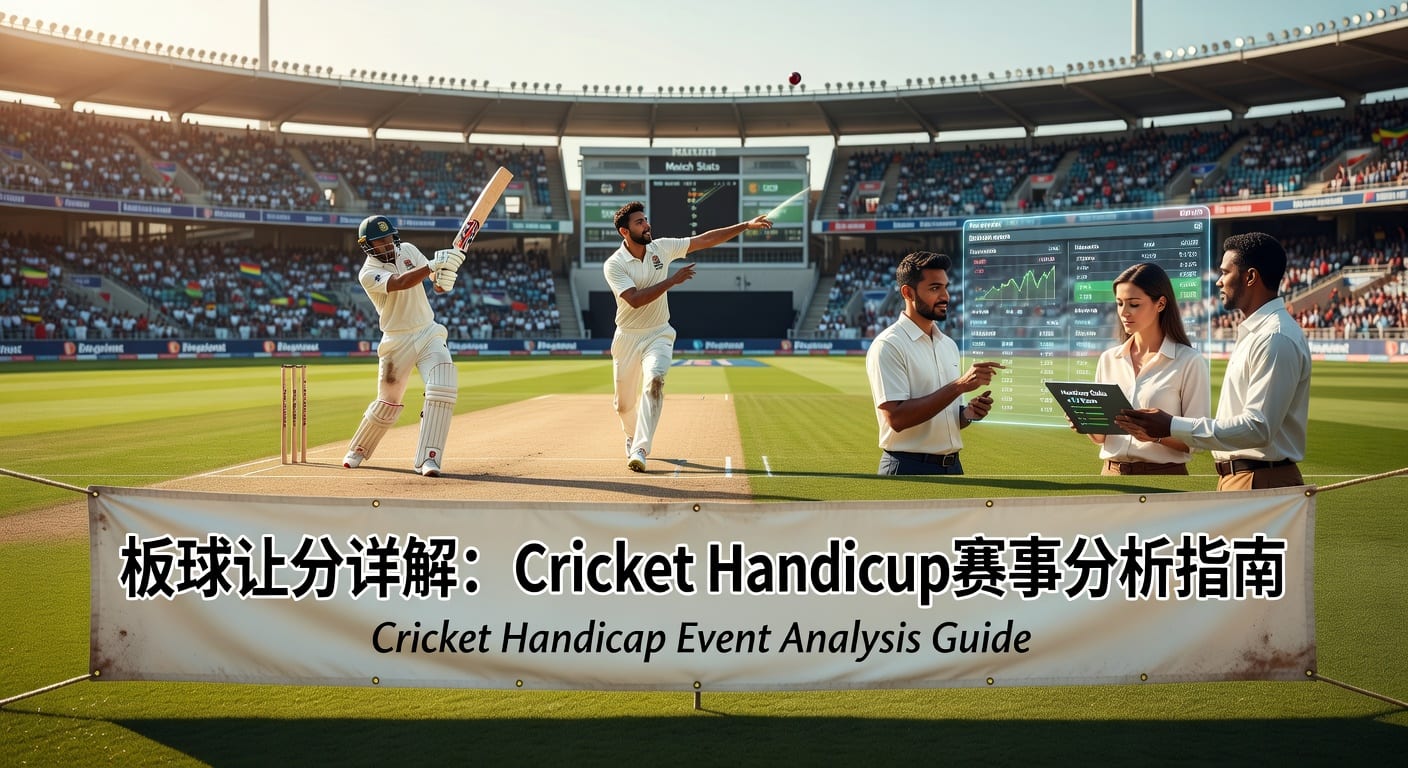 板球让分 Cricket Handicap：盘口波动与赛前判断